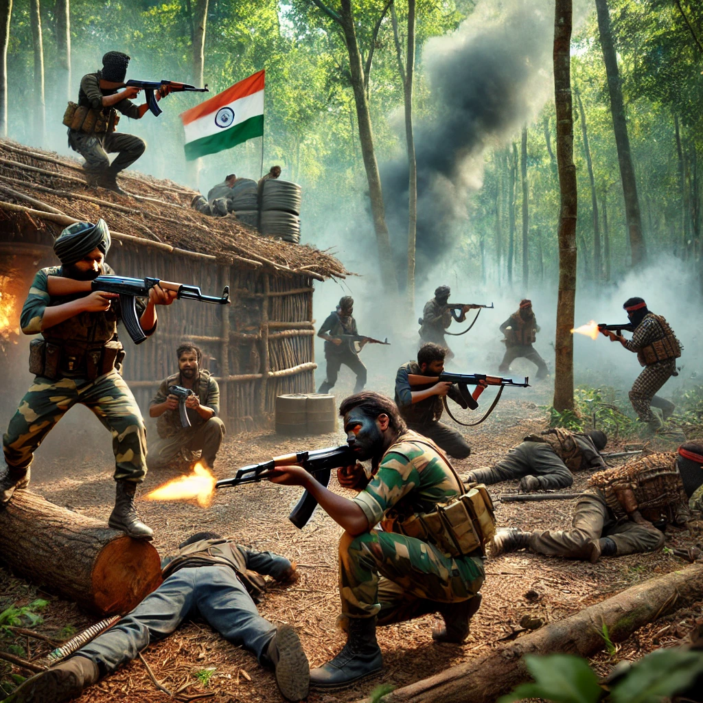 Operation Clean: Biggest Action by Security Forces in Bijapur, 31 Naxalites Eliminated