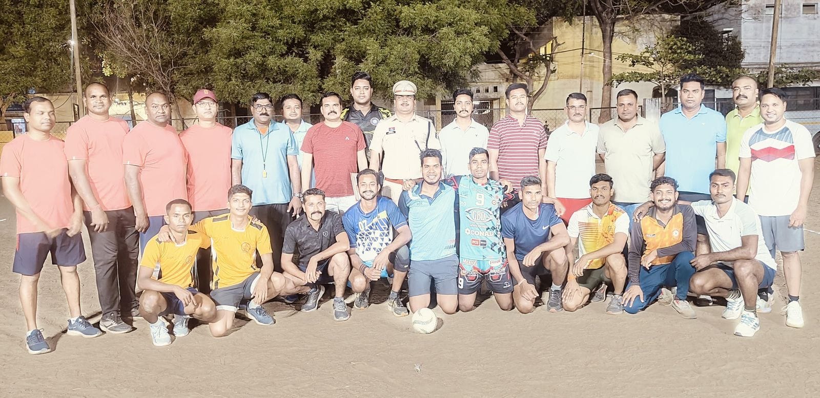 Gariaband Police Win in Handball