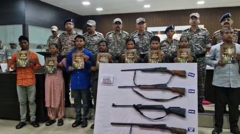 Naxalites surrender